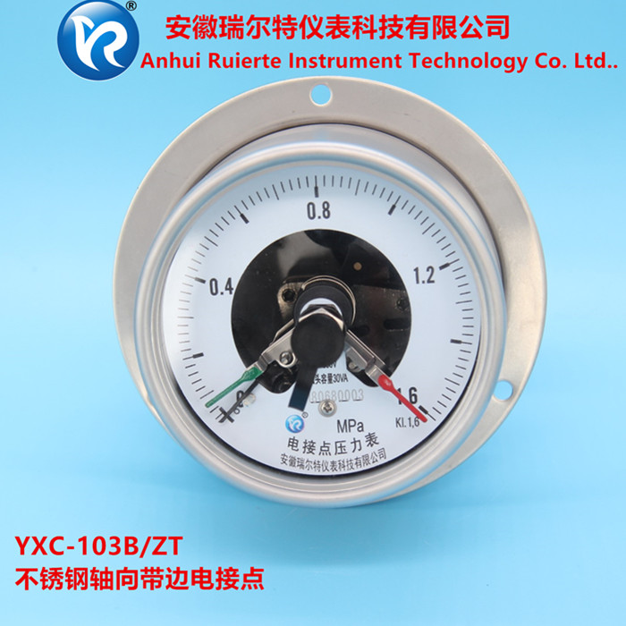 YXC-103B/ZT不銹鋼軸向帶邊電接點(diǎn)